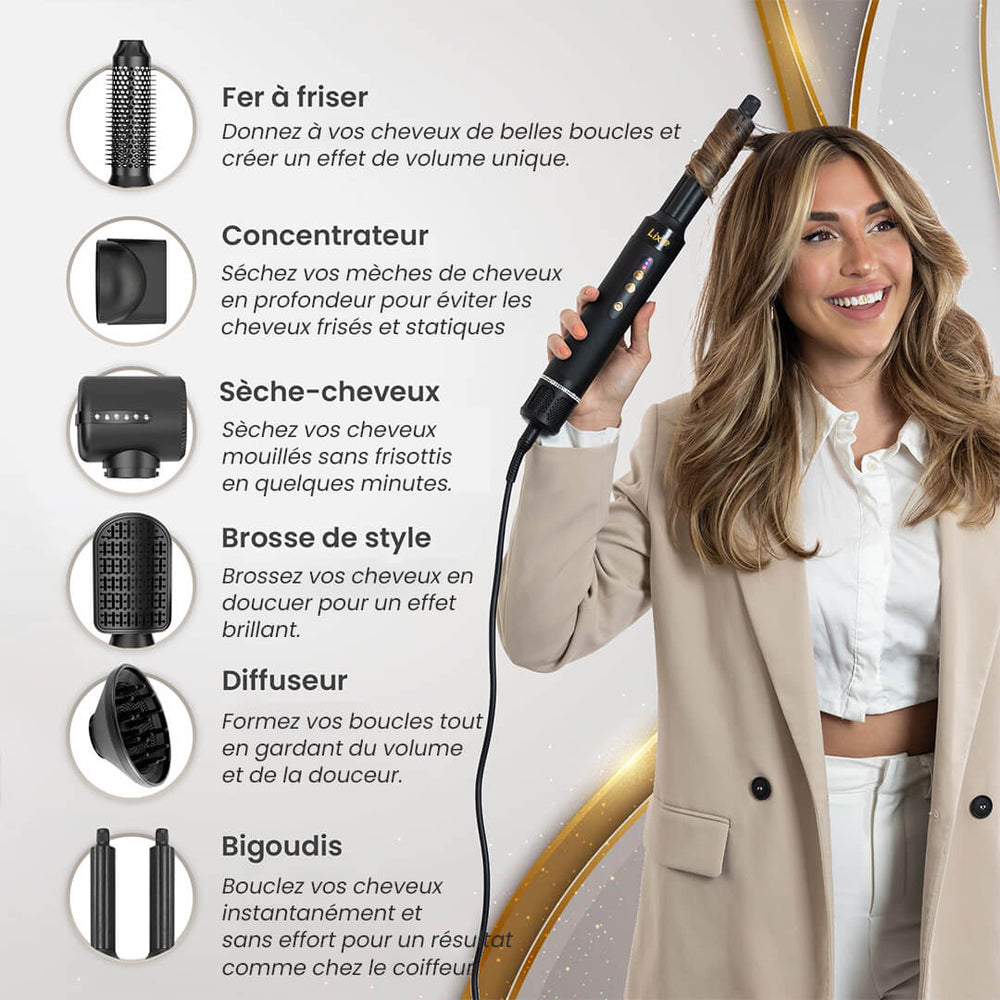La Lixie™ Brush : Retrouvez des cheveux parfaits